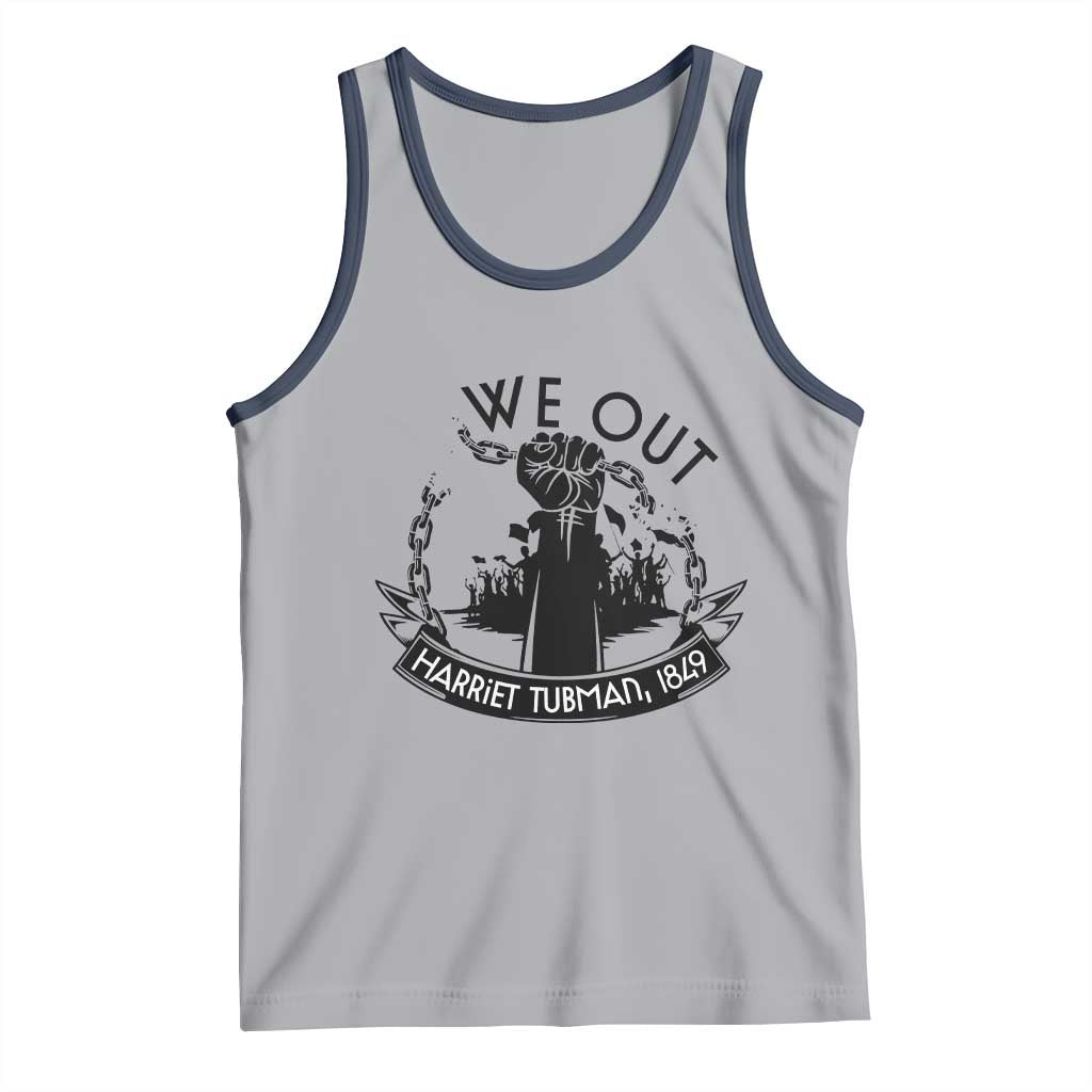 Harriet Tubman Tank Top We Out Breaking The Chains Iconic Legacy Gift