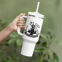 Harriet Tubman Tumbler With Handle We Out Breaking The Chains Iconic Legacy Gift