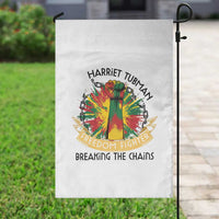Harriet Tubman Garden Flag Underground Railroad Hero Breaking Chains