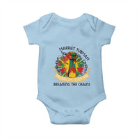 Harriet Tubman Baby Onesie Underground Railroad Hero Breaking Chains