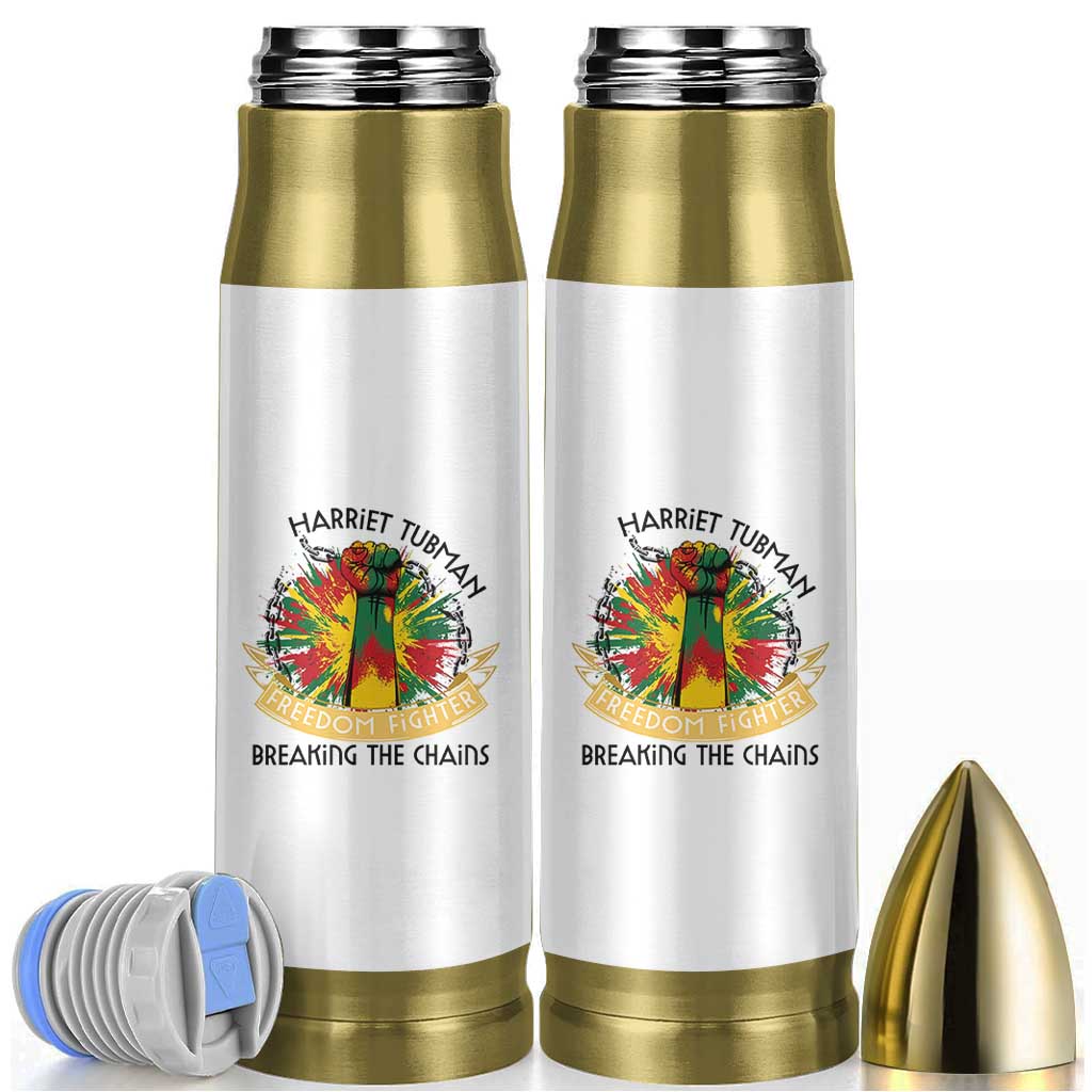 Harriet Tubman Bullet Tumbler Underground Railroad Hero Breaking Chains