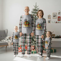 Harriet Tubman Plaid Pajama Set Underground Railroad Hero Breaking Chains