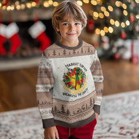 Harriet Tubman Ugly Christmas Sweater Underground Railroad Hero Breaking Chains