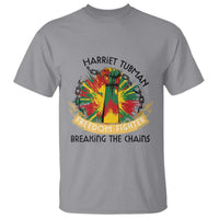 Harriet Tubman T Shirt Underground Railroad Hero Breaking Chains