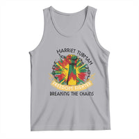 Harriet Tubman Tank Top Underground Railroad Hero Breaking Chains