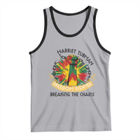 Harriet Tubman Tank Top Underground Railroad Hero Breaking Chains