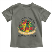 Harriet Tubman Toddler T Shirt Underground Railroad Hero Breaking Chains