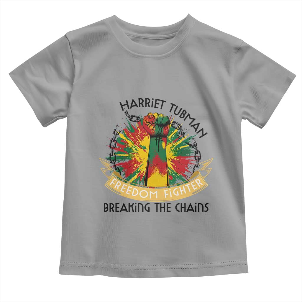 Harriet Tubman Toddler T Shirt Underground Railroad Hero Breaking Chains