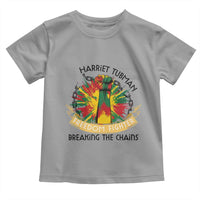 Harriet Tubman Toddler T Shirt Underground Railroad Hero Breaking Chains