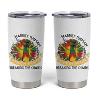 Harriet Tubman Tumbler Cup Underground Railroad Hero Breaking Chains