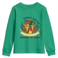 Harriet Tubman Youth Sweatshirt Underground Railroad Hero Breaking Chains