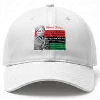 Harriet Tubman Quote Baseball Cap Pan African Flag Black History