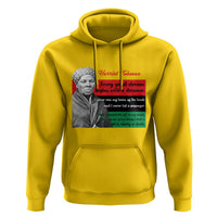 Harriet Tubman Quote Hoodie Pan African Flag Black History