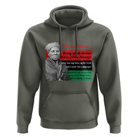 Harriet Tubman Quote Hoodie Pan African Flag Black History