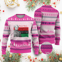 Harriet Tubman Quote Ugly Christmas Sweater Pan African Flag Black History
