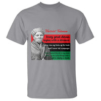 Harriet Tubman Quote T Shirt Pan African Flag Black History