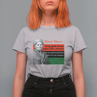 Harriet Tubman Quote T Shirt For Women Pan African Flag Black History