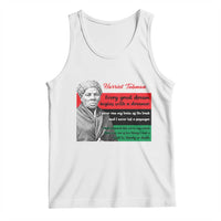 Harriet Tubman Quote Tank Top Pan African Flag Black History
