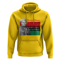 Harriet Tubman Legacy Hoodie Pan African Flag Freedom Fighter Quote