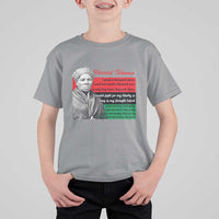 Harriet Tubman Legacy T Shirt For Kid Pan African Flag Freedom Fighter Quote