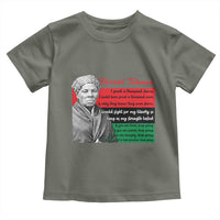 Harriet Tubman Legacy Toddler T Shirt Pan African Flag Freedom Fighter Quote