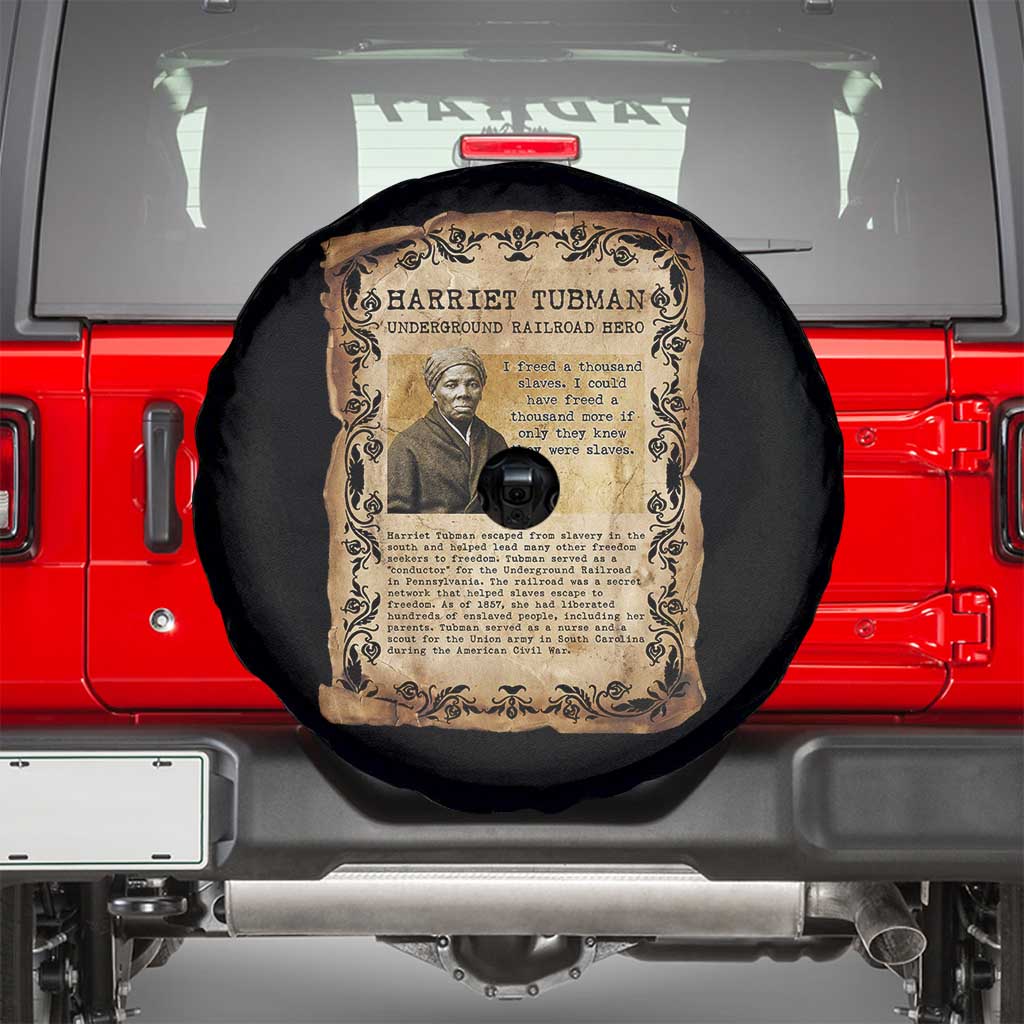 Harriet Tubman Spare Tire Cover Womens History Month Gift