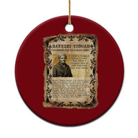 Harriet Tubman Ceramic Ornament Womens History Month Gift