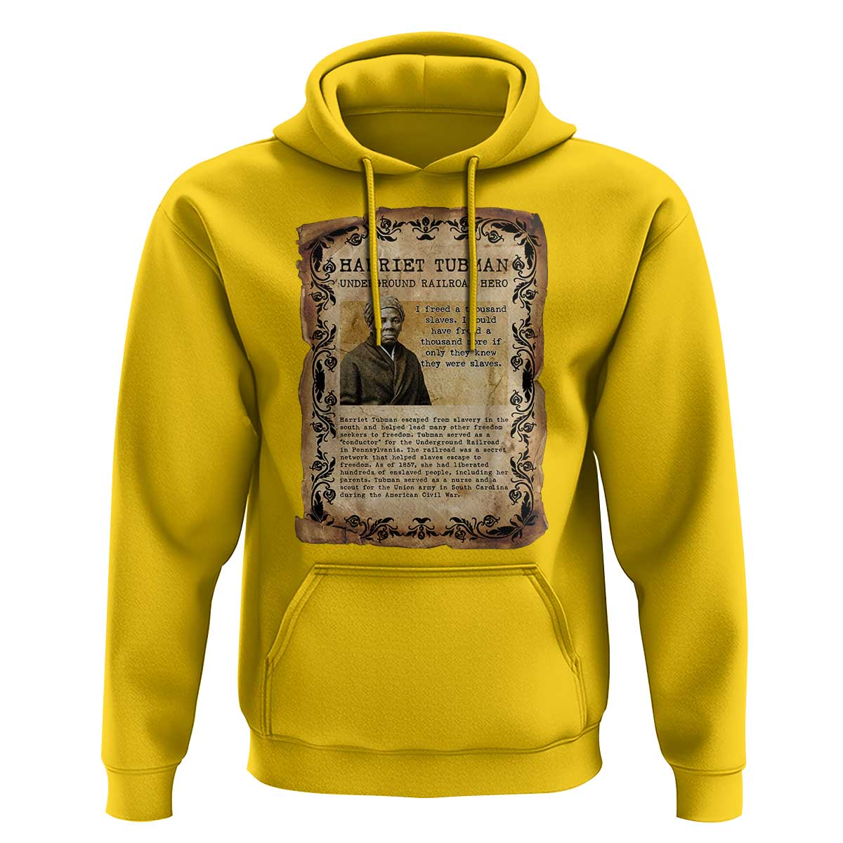 Harriet Tubman Hoodie Womens History Month Gift