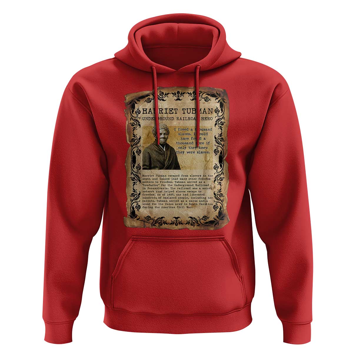 Harriet Tubman Hoodie Womens History Month Gift