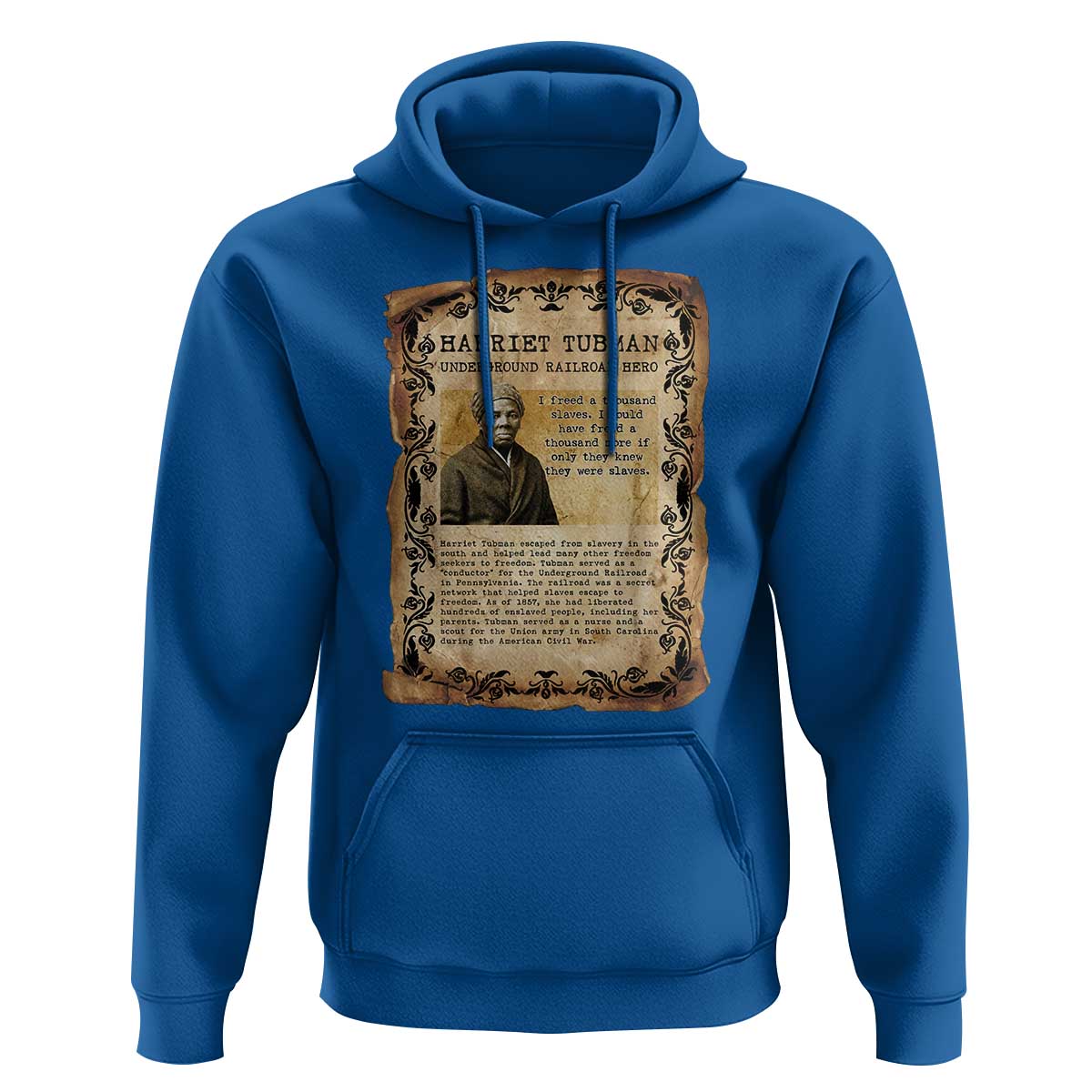 Harriet Tubman Hoodie Womens History Month Gift