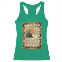 Harriet Tubman Racerback Tank Top Womens History Month Gift