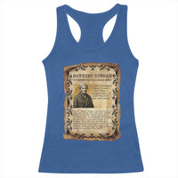 Harriet Tubman Racerback Tank Top Womens History Month Gift
