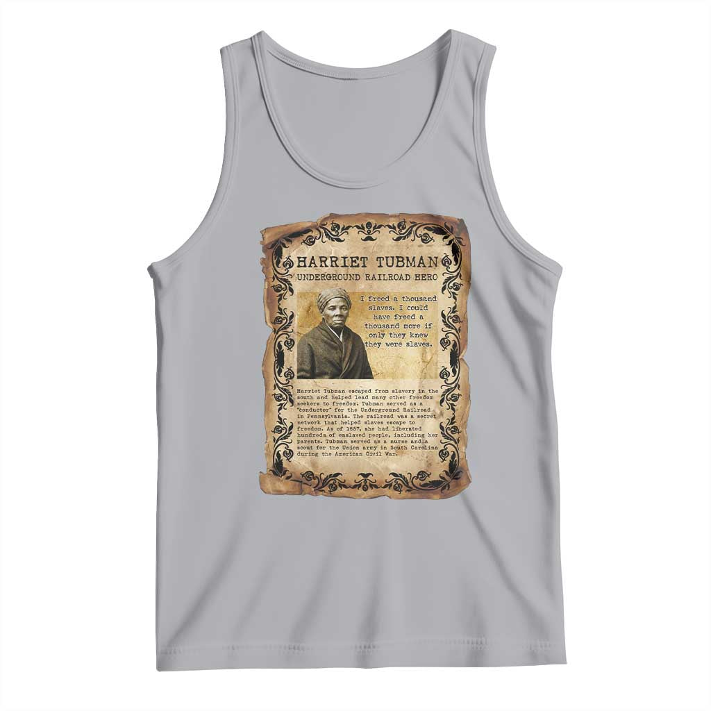 Harriet Tubman Tank Top Womens History Month Gift