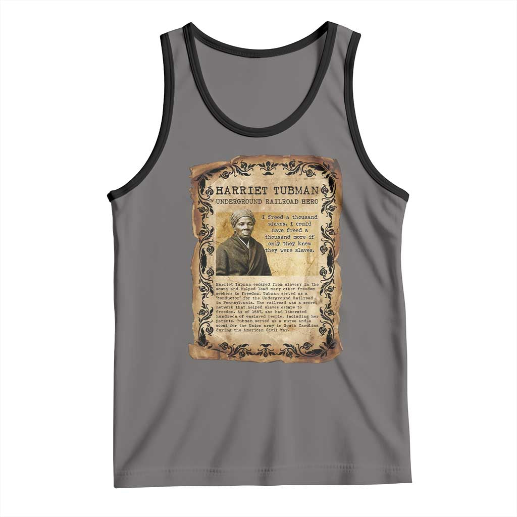 Harriet Tubman Tank Top Womens History Month Gift
