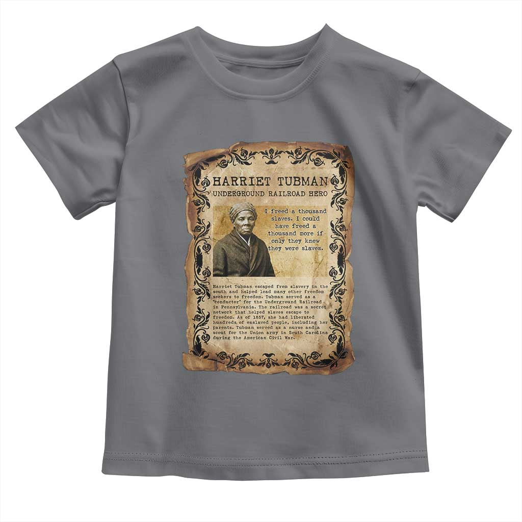 Harriet Tubman Toddler T Shirt Womens History Month Gift