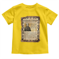 Harriet Tubman Toddler T Shirt Womens History Month Gift
