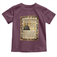 Harriet Tubman Toddler T Shirt Womens History Month Gift