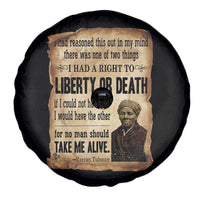 Harriet Tubman Spare Tire Cover Liberty Or Death Black History Legacy