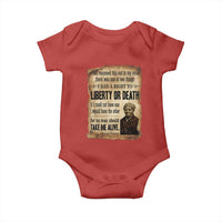 Harriet Tubman Baby Onesie Liberty Or Death Black History Legacy