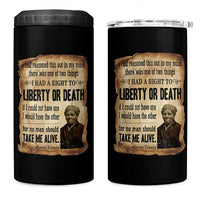 Harriet Tubman 4 in 1 Can Cooler Tumbler Liberty Or Death Black History Legacy