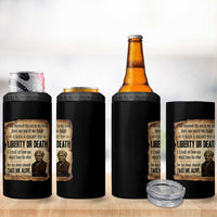 Harriet Tubman 4 in 1 Can Cooler Tumbler Liberty Or Death Black History Legacy