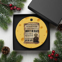 Harriet Tubman Ceramic Ornament Liberty Or Death Black History Legacy