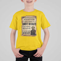 Harriet Tubman T Shirt For Kid Liberty Or Death Black History Legacy