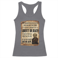 Harriet Tubman Racerback Tank Top Liberty Or Death Black History Legacy