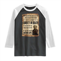 Harriet Tubman Raglan Shirt Liberty Or Death Black History Legacy