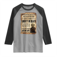 Harriet Tubman Raglan Shirt Liberty Or Death Black History Legacy