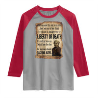 Harriet Tubman Raglan Shirt Liberty Or Death Black History Legacy