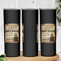 Harriet Tubman Skinny Tumbler Liberty Or Death Black History Legacy