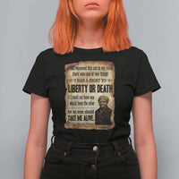 Harriet Tubman T Shirt For Women Liberty Or Death Black History Legacy