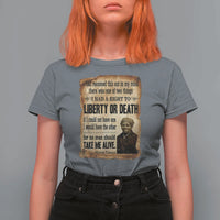 Harriet Tubman T Shirt For Women Liberty Or Death Black History Legacy
